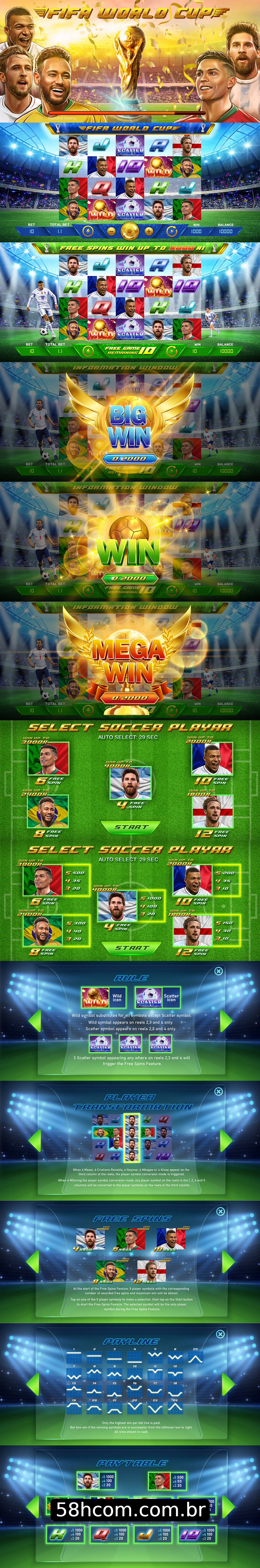 Apostas de Futebol 58h